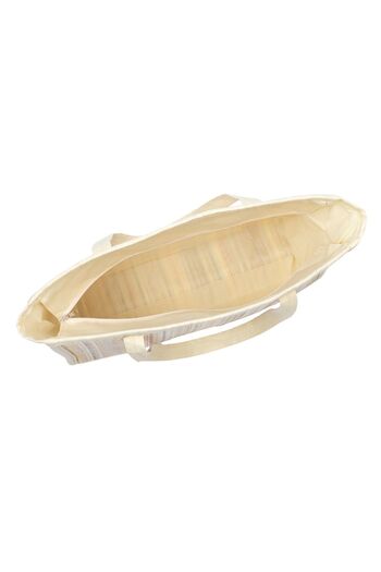 SİMEREV HALI HOME CONSEPT Summer Plastic Straw Bag - Large Volume, For Hand Arm And Shoulder, Large Size Beach Bag
