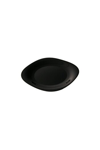 Luminarc Carine Black Fruit Cake Plate - 6 Pieces, 19 Cm Dessert