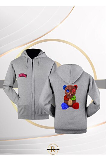 Risil-Nu Company Новий сезон Барроу Кофта з капюшоном і принтом на спині На флісі Sweat Jacket