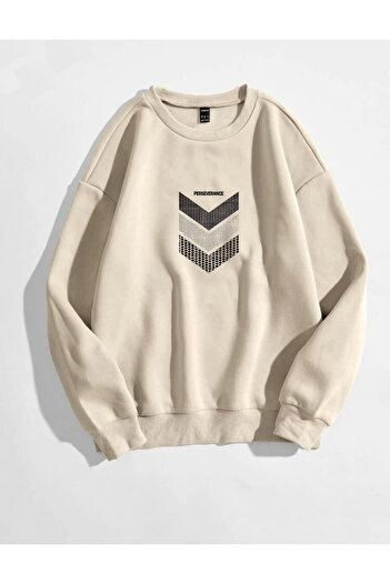 FAVORİST Φούτερ με στάμπα Unisex με κανονική εφαρμογή