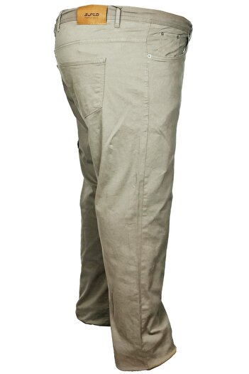 Surco Plus Size Lycra Summer Gabardine Trousers
