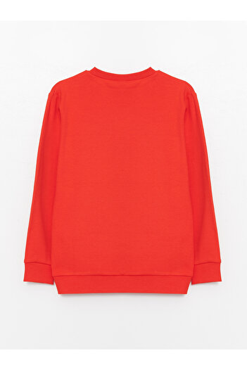 LC Waikiki Boy - Crew Neck and Printed Long Sleeve T-Shirt