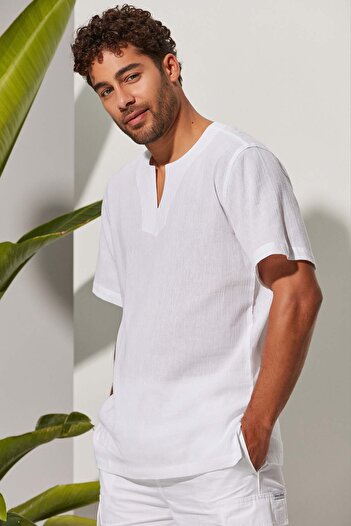 White By Nature Short Sleeve Men's T-shirt