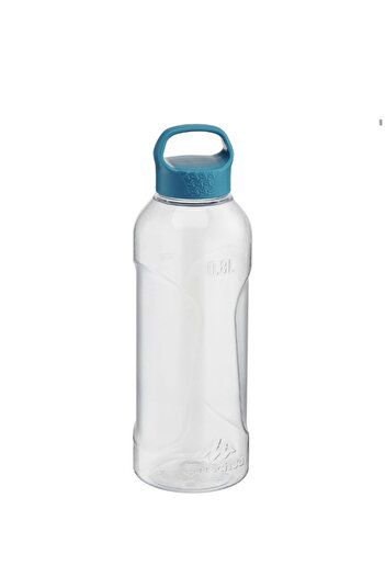 Decathlon Outdoor Sports and School Plastic Water Bottle and Flask - 0.8 Liter - Mh100