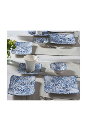 Güral Porselen Spinoza 6-Person Breakfast Set - 30 Pieces, 1006 Models