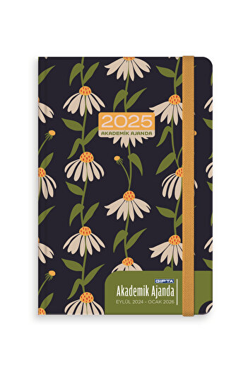 Gıpta 2025 Academic Agenda - 160-psk 17x24 Thread Stitched Hard Cover Weekly Agenda