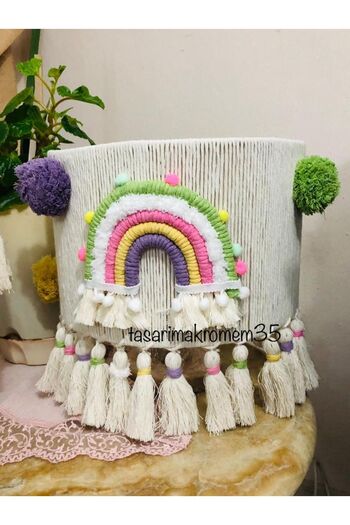 tasarimakromem35 makrome avize bebek/çocuk odası dekor ürünler