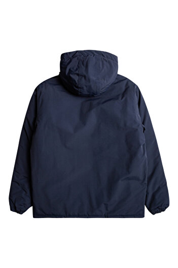 Quiksilver Párnázott férfi dzseki - normál szabású, 155 g/m2 pamut nylon keverék szövet
