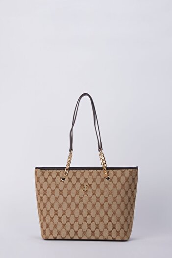 Pierre Cardin Braune Damen-Umhängetasche 05PO23K1666