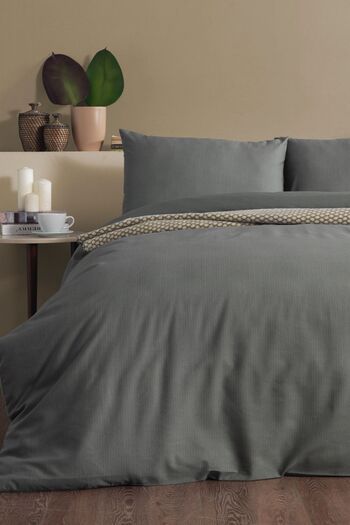 Doqu Home Pure Line Duvet Cover Set Double - Green