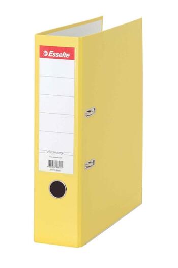 Esselte Wide Yellow Plastic Office Folder - 1 Piece