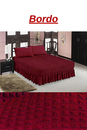 kanway Double Flexible Bedspread - Washable Skirt, Wrap 160X200 and 180X200