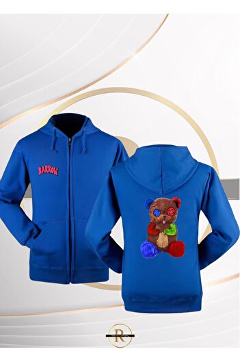 Risil-Nu Company Новий сезон Барроу Кофта з капюшоном і принтом на спині На флісі Sweat Jacket