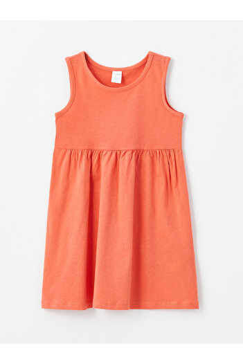LC Waikiki 4-Piece Crew Neck Sleeveless Dress Set for Baby Girl