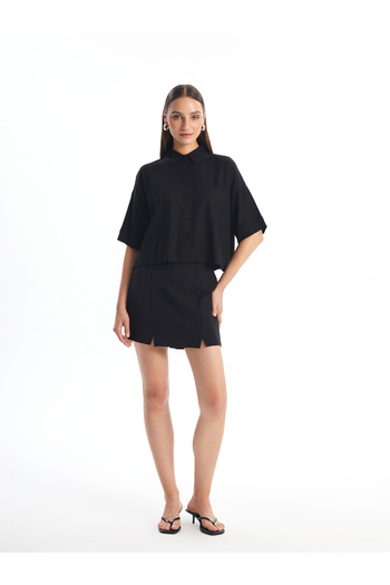 LC Waikiki Zippered Women's Skirt with Shorts