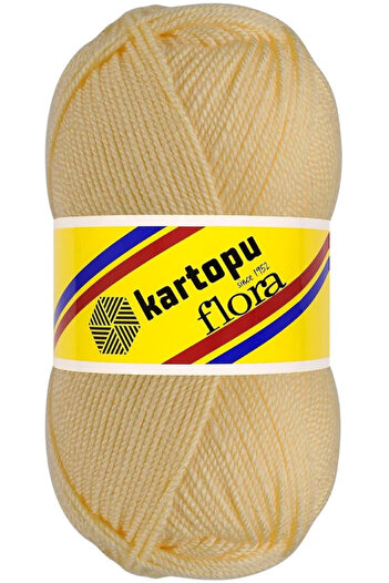 Kartopu Flora Patiklik Ip Açık Sarı K331