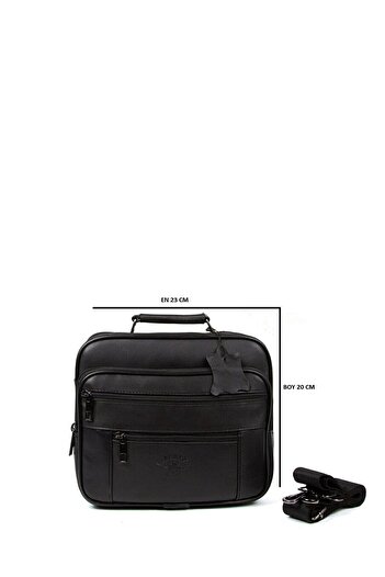 Newish Polo Genuine Leather Messenger Case Hand Shoulder Bag Side Large
