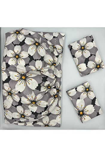 pınarhome collectıon Soft 100% Cotton - elastic Cardigan and Pillowcase, 28-30 cm, Corner Depth - New Season