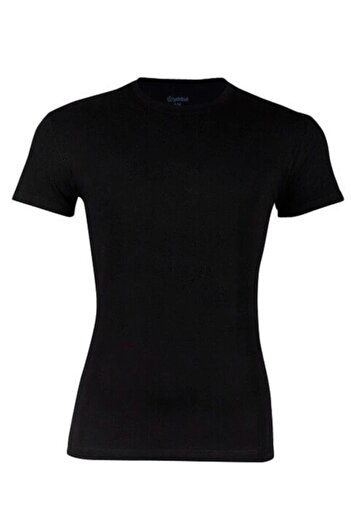 YILDIZ Men's Bamboo Crew Neck Short Sleeve Undershirt Undershirt 3 Pack - 475-476