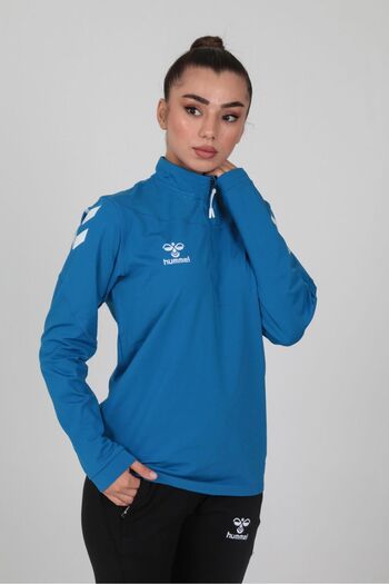 hummel Oregon Antrenman Eşofman Üstü Saks Mavi