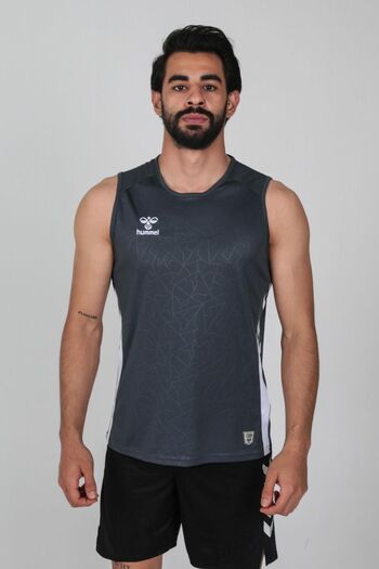 hummel Anthracite Dream Zero Sleeve T-Shirt