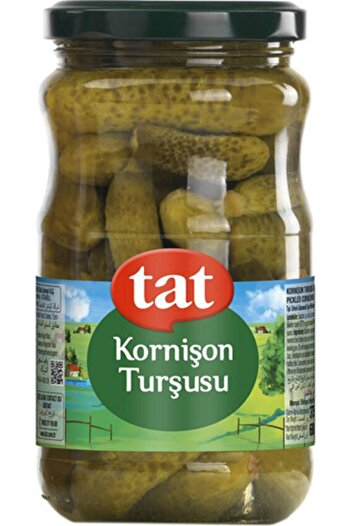 Tat Kornişon Turşusu (salatalık Turşu) 680 Gr.