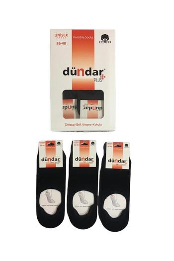 Dündar Women's Combed Cotton Ballerina Socks - 6 Pieces