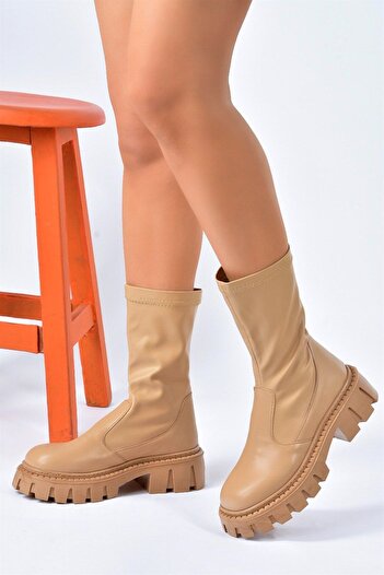 Fox Shoes Camel Thick Soled Daily Dámské boty L928133309