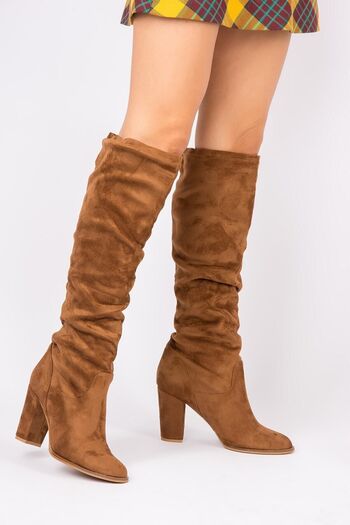 Fox Shoes Tan Γυναικείες Μπότες G572443602