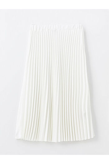LC Waikiki LCW Women's Skirt - zippereD Waist, Straight PleateD