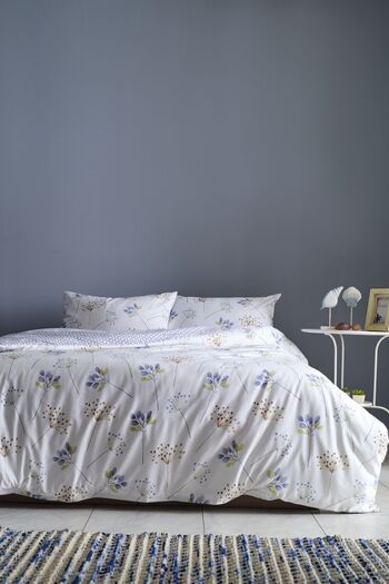 Doqu Home Flourish Easy Cotton Tek Kişilik Nevresim Takımı - Krem