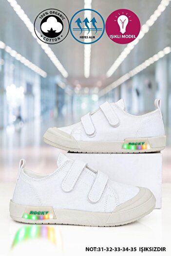 BIG KING Unisex Lighted Linen Children's Shoes