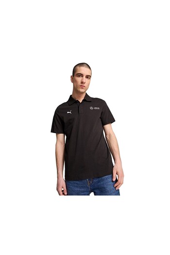Puma Men's Casual Polo Neck T-shirt - F1 Petronas ESS, Black 62735201