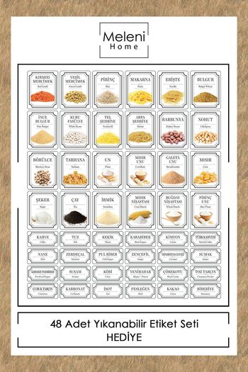 Meleni Home Set of 12 Large Size Square Food Storage Container with Pino Label Anthracite 12 X 1.10 Lt