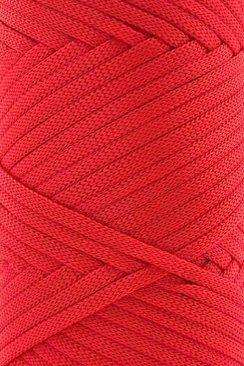 SENSY 200 gr Panglică roșie din poliester premium - frânghie macrame