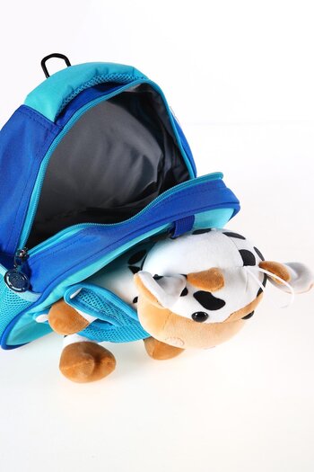 YOUNG CCS Kids 51739 Mavi Peluş Oyuncaklı Anaokul Çantası