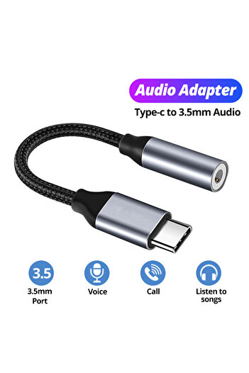 Choice USB Type C To 3.5mm Aux Adapter Type-c 3 5 Jack Audio Cable Earphone Cable Converter for iPhone 1...