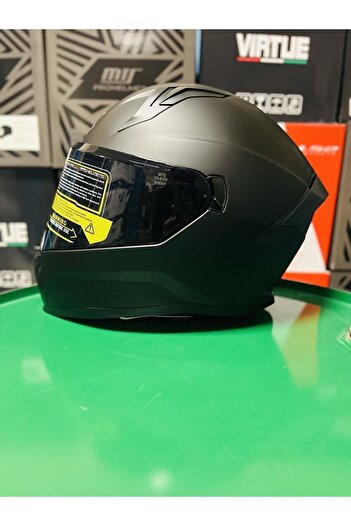 MTS Tez Motor Pro Helmet M-910 Motosiklet Kaskı Renkli Vizör(FİBER)