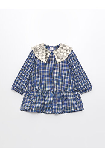 LC Waikiki Long Sleeve Baby Collar Baby Girl Dress