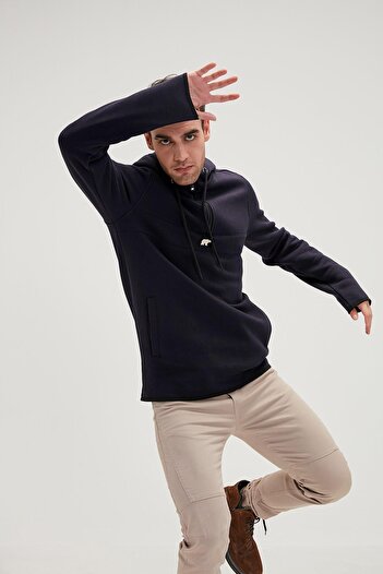 Bad Bear 19.02.27.027-c07 Defence Half Zip Erkek Sweatshirt
