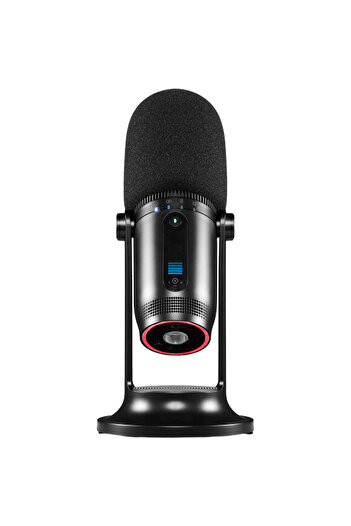 Thronmax M2p Mdrıll One Pro Siyah Usb 96khz 24bit 4tip Kayıt Rgb Ledli Type-c Mikrofon
