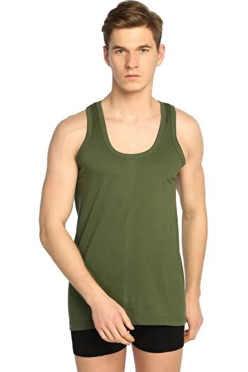 Seher Star Men's Colorful Strappy Undershirt 001 - 6 Pieces