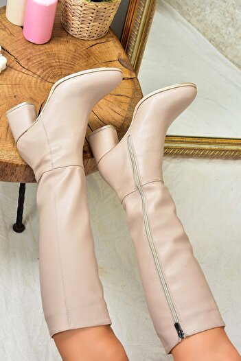 Fox Shoes Bőr műbőr női csizma J848300109