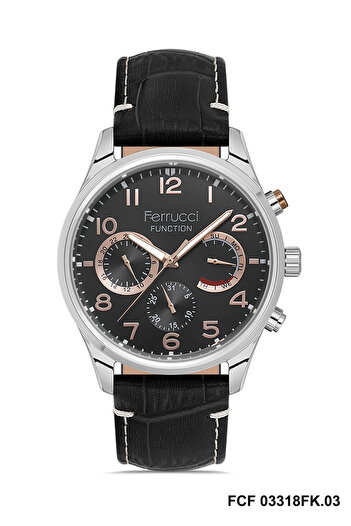 Ferrucci Fcf 0524 03318Fk.3 60023 Men's Wristwatch - Stylish and Convenient