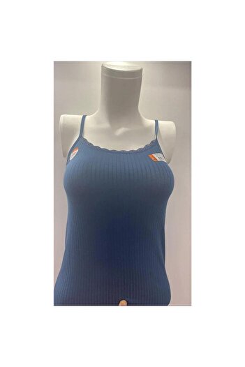 İLKE İÇ GİYİM Tricou pentru femei İlke Viscose Lycra 221 - 6 bucăți de curele de frânghie