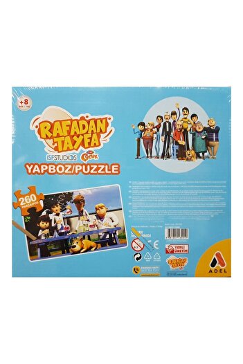Adel Trt Rafadan Tayfa Kutulu Puzzle 260 Parça