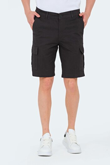 Slazenger Earnings Men's Pocket Cargo Dark Gray Shorts