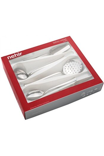 Nehir Sahra 5 Piece Service Set