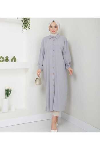 Tegoe Buttoned Stylish Tunic