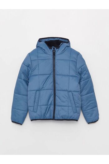LC Waikiki Basic Boy's Puffer Coat with Hood
